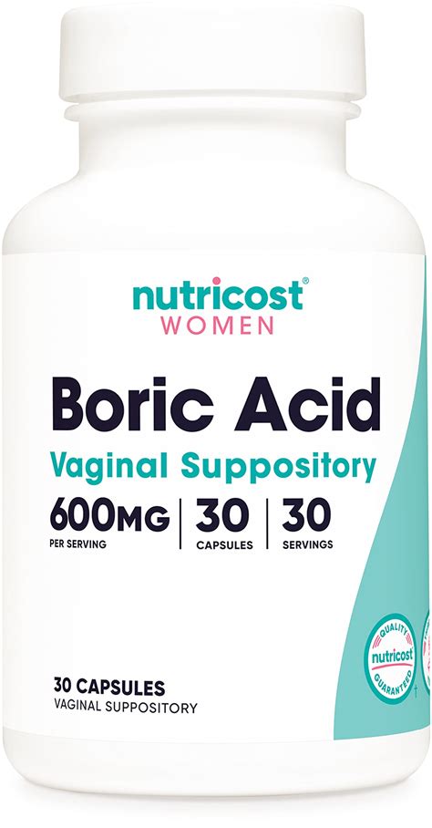 After using Boric Acid Suppositories, how long did it take for